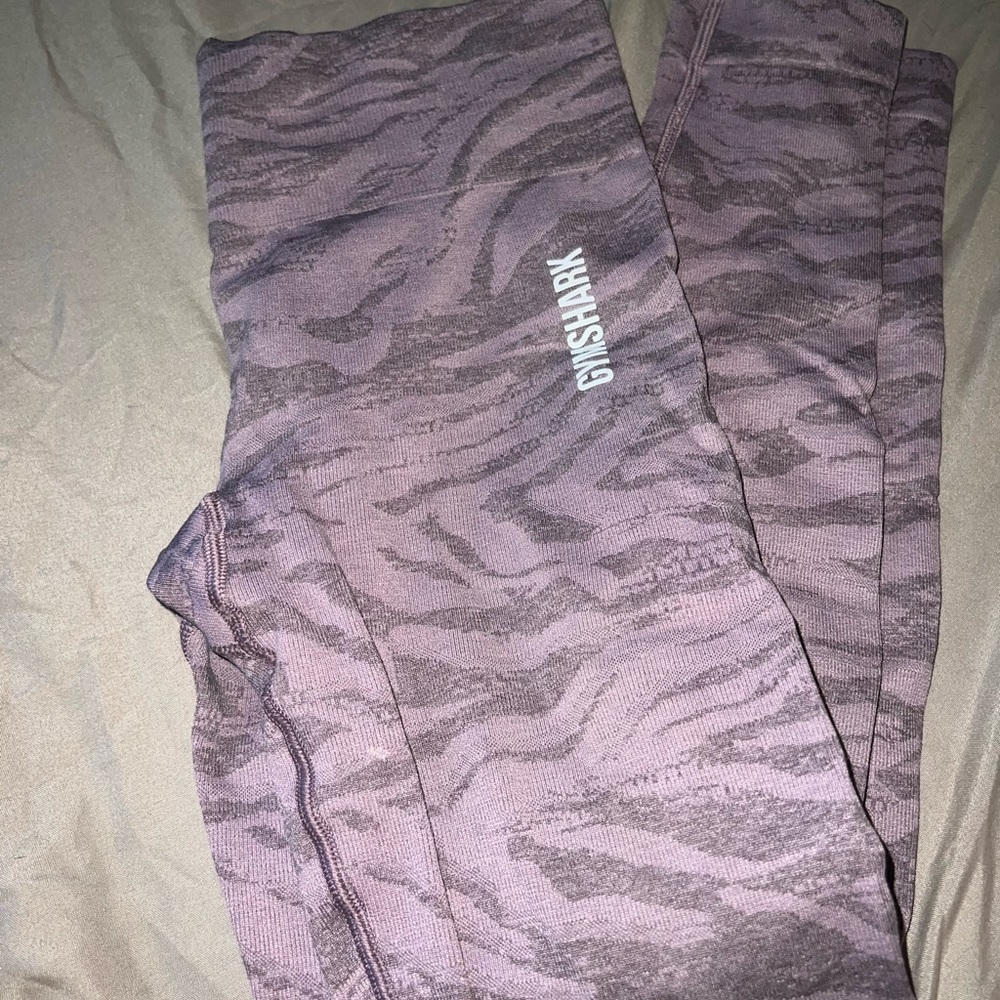Purple animal adapt gymshark leggings